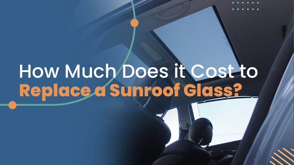 cost to replace sunroof glass